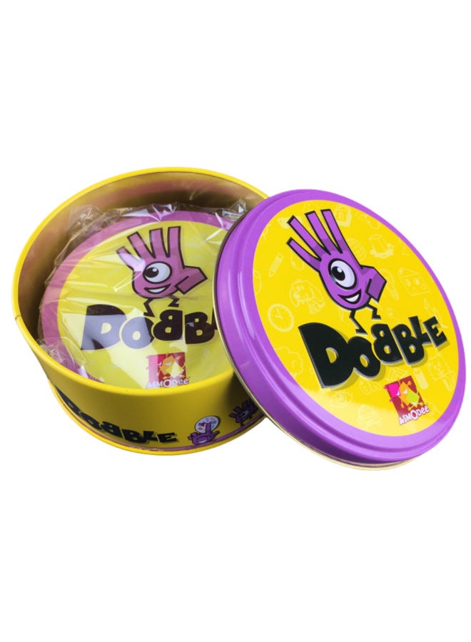 Cross-border Spot It Game English Card To Find Your Sister Card Puzzle Party Game Card DOBBLE Toy