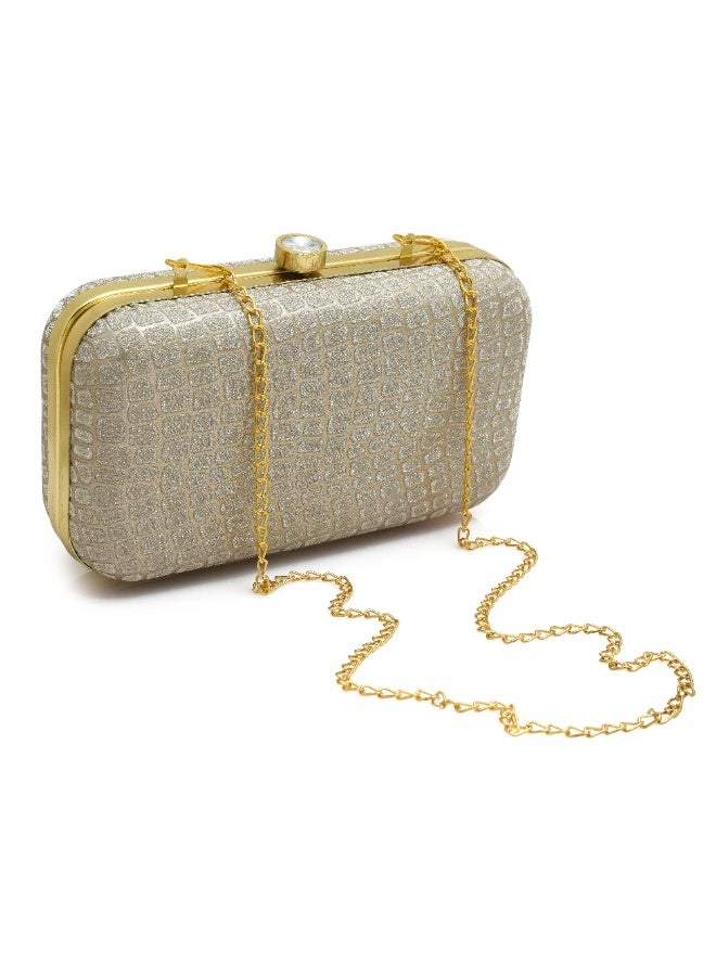 حقيبة يد نسائية، ناعمة وخفيفة الوزن، مناسبة لحفلات الزفاف، وحفلات التخرج، وحفلات الكوكتيل. - Image 1