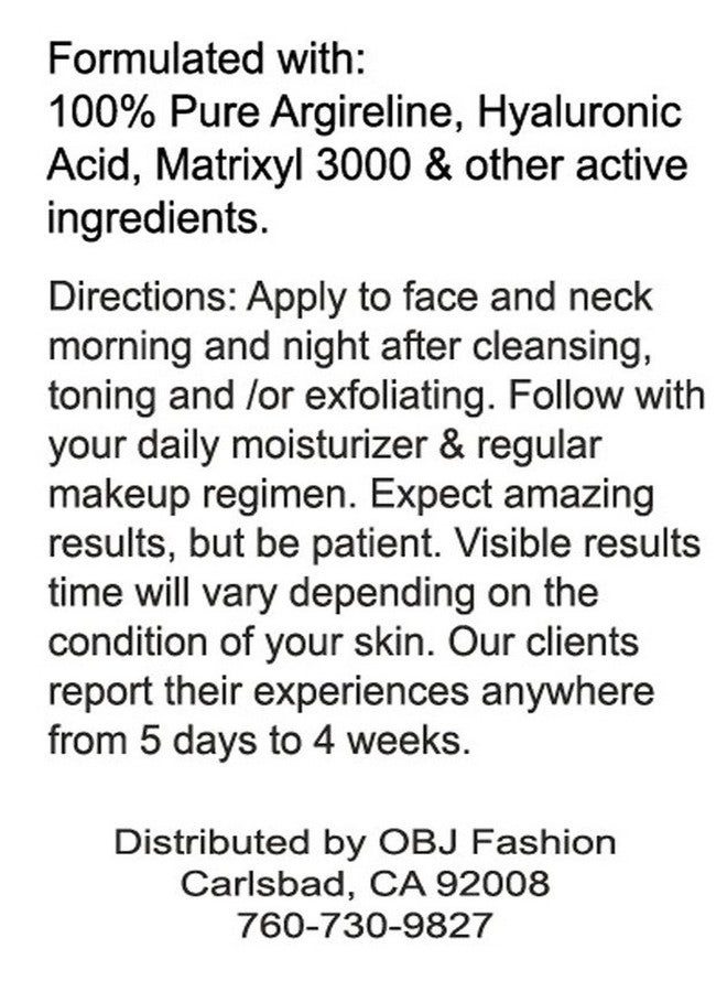 DNA Code®-No Needle Alternative-Pure Argireline Peptides Wrinkle Reduce Serum+ Matrixyl 3000+Hyaluronic Acid - Image 5