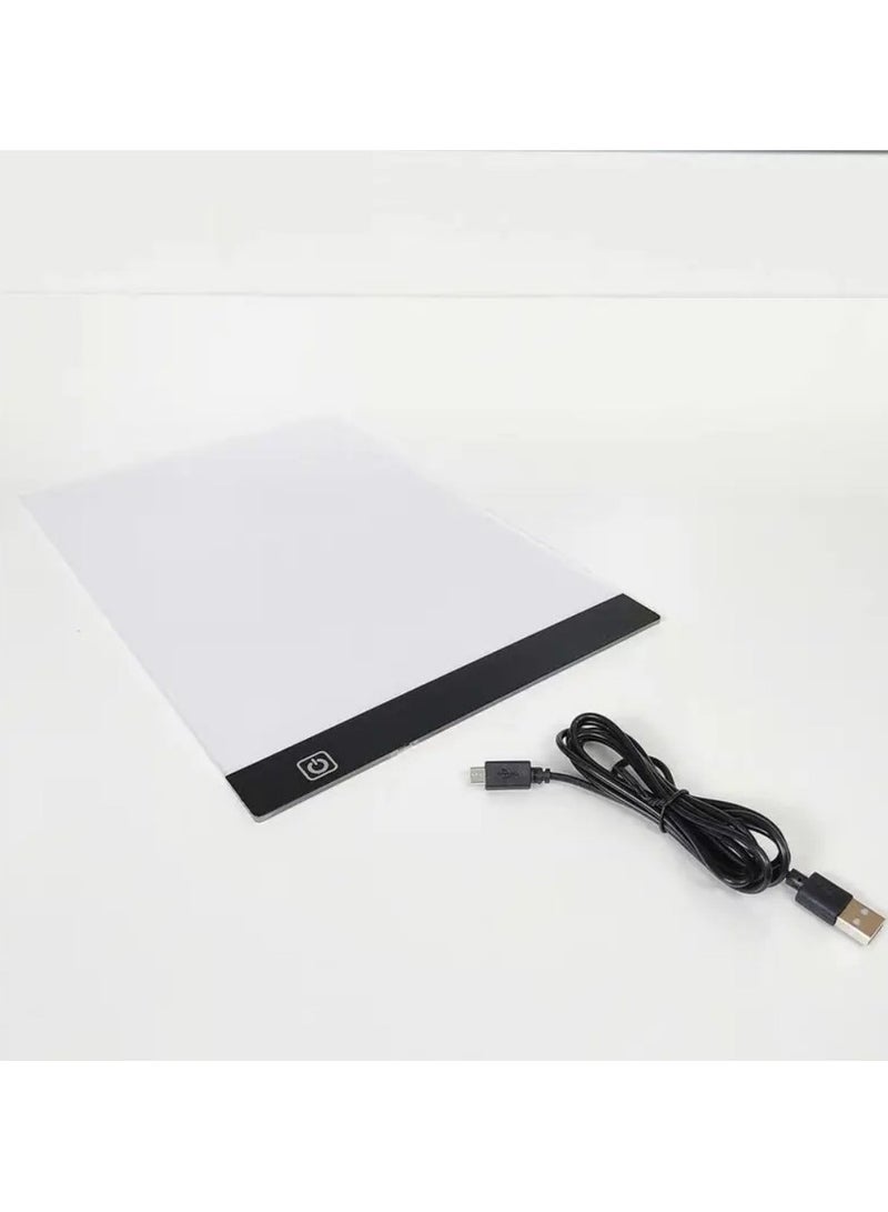 A3 Light Box Drawing, Copy Board Three Layers Dimmable Led Light Pad Drawing Board  - Image 2