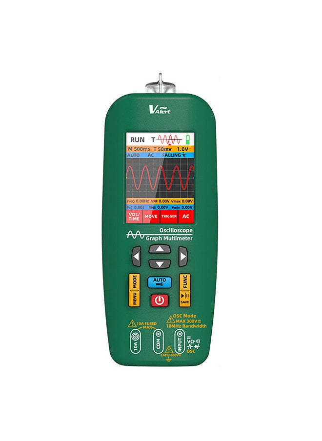 BSIDE 3in1 Oscilloscope Multimeter Electrical Test Pen 2.8inch TFT Display Handheld Oscope Meter 10Mhz Bandwidth with Data Storage Function for DIY and Electronic Test  - Image 1