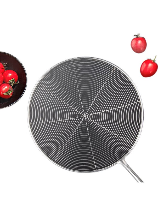 JD.com Jingzao 304 Stainless Steel Strainer, Rosewood Handle, Skimmer, Colander, Hot Pot Large Strainer, Frying Ladle, Skimmer, Medium Size - Image 1