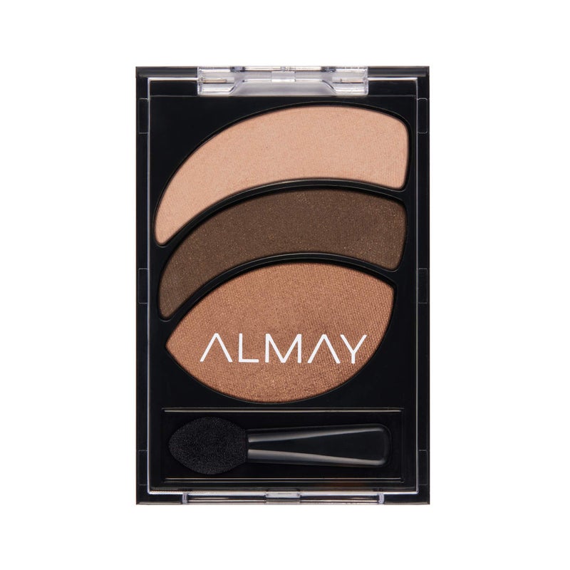 Almay Shadow Trio Palette, Longlasting Smoky Eyeshadow Makeup, Three Shades, Hypoallergenic, Everyday Neutrals, 0.19 oz - Image 1