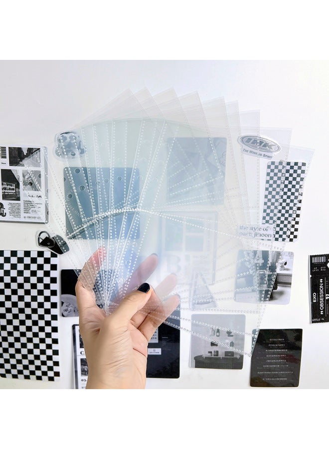 Unity Spot A5 Plastic Pp Display Book Transparent Game Card Inner Page Bag Photo Album Inner Page Certificate Stationery Book Can Be - Image 2