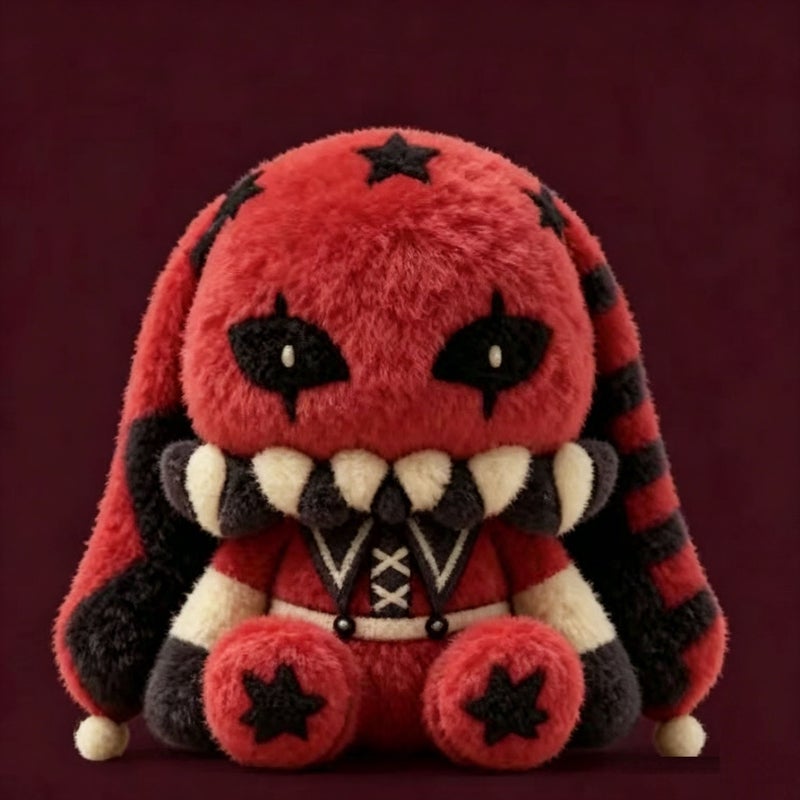 The Freak Circus Pierrot Rabbit Plush Toy - Image 1