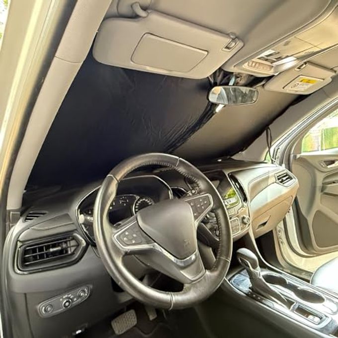 D-Lumina Rav-4 Windshield Sun Shades Compatible With Toyota Rav4 2019 2020 2021 2022 2023 2024 2025 Foldable Front Window Sun Protection, Heat Shield, Sunshade, Colourful - Image 5