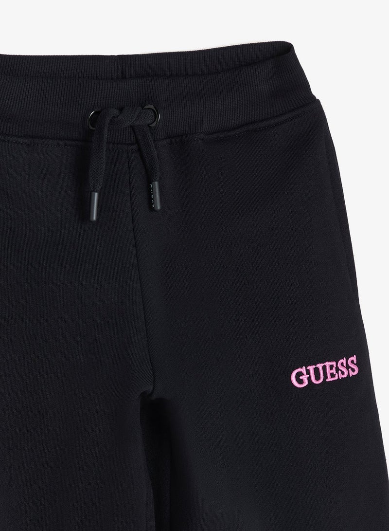 GUESS Youth French terry Plazzo Pants - Image 4