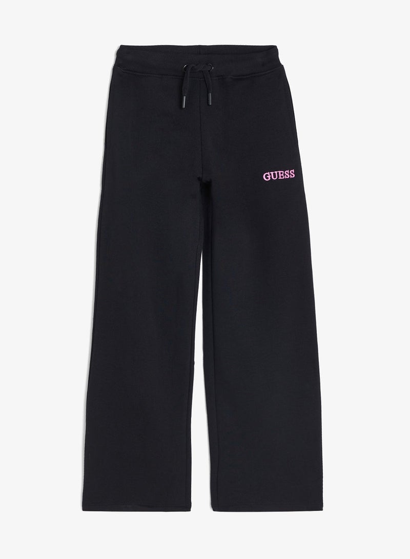 GUESS Youth French terry Plazzo Pants - Image 2