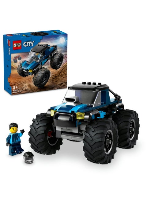 City Blue Monster Truck Off-Road Toy 60402 (148) Pieces