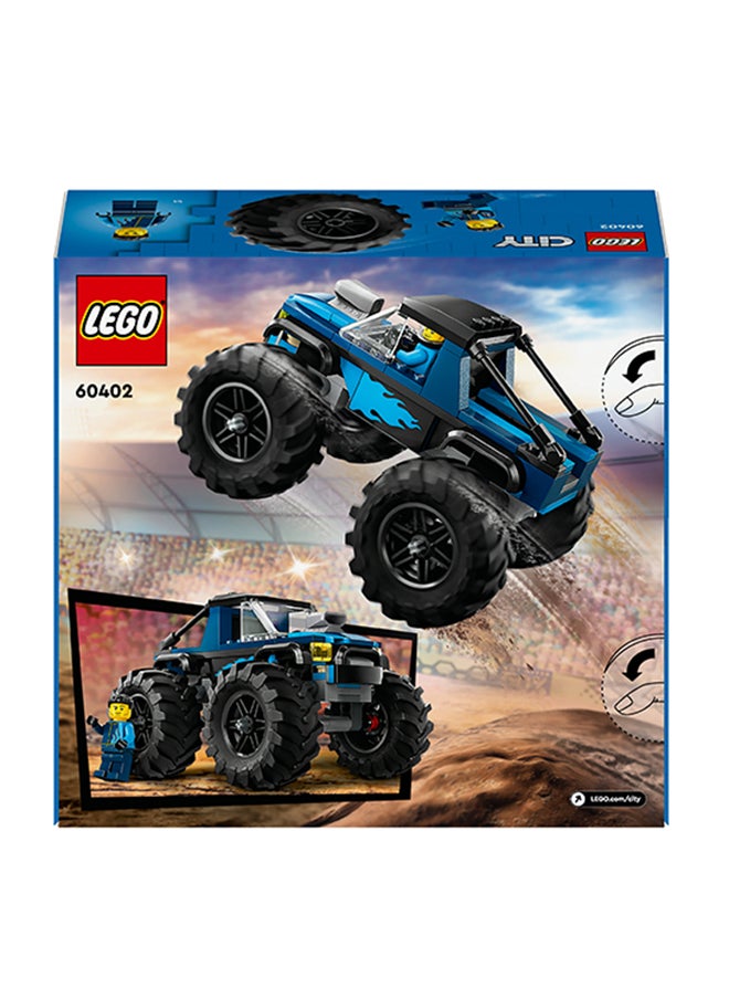 LEGO City Blue Monster Truck Off-Road Toy 60402 (148) Pieces  - Image 3
