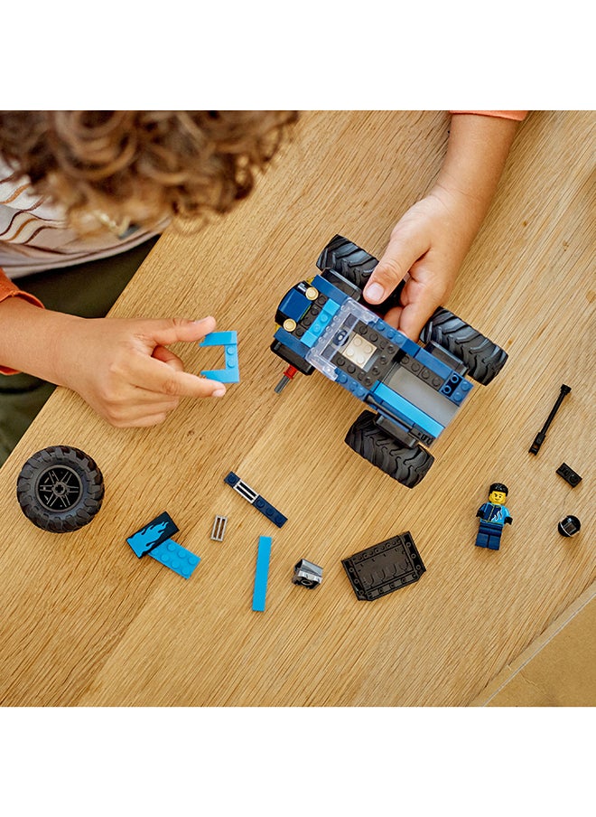 LEGO City Blue Monster Truck Off-Road Toy 60402 (148) Pieces  - Image 4