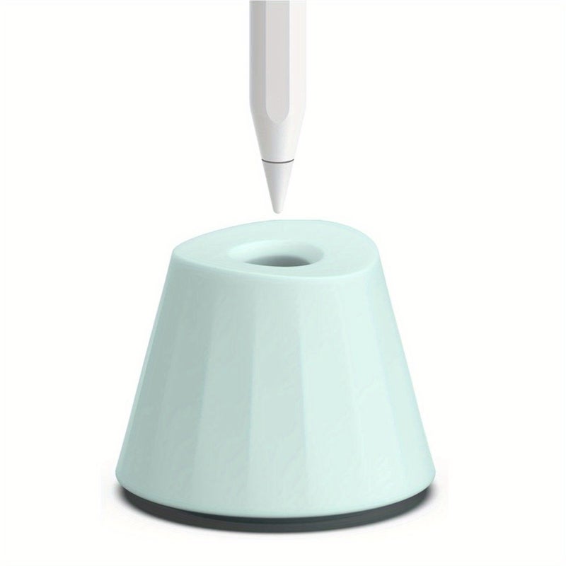 Apple Pencil Holder in Pine Green Stand for iPad Workspace Desk Organizer - Image 5