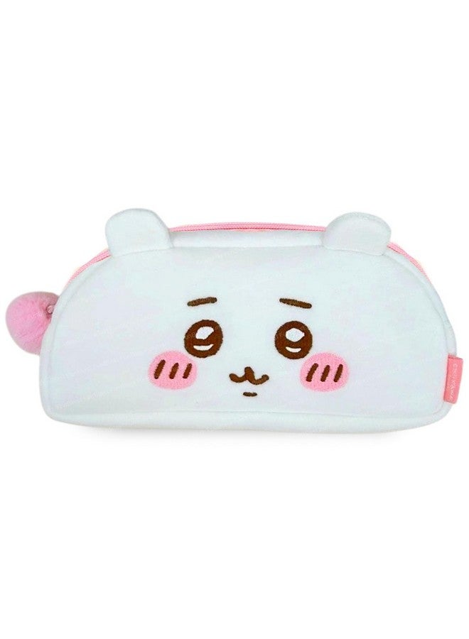 فنبلاست حقيبة فن بلاست الناعمة للبنات - حقيبة أرنب لطيفة، حقيبة متعددة الاستخدامات بسحاب للأطفال في المدارس، حقيبة كاواي، حقيبة عملات معدنية، حقيبة سفر، حقيبة منظم أدوات مكتبية (وردي وردي) - Image 1