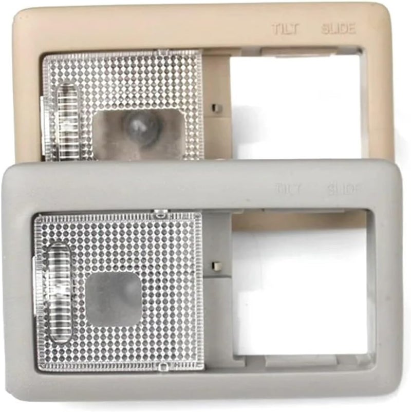 Wivplex Beige Gray Car Interior Roof Dome Lamp - Image 4