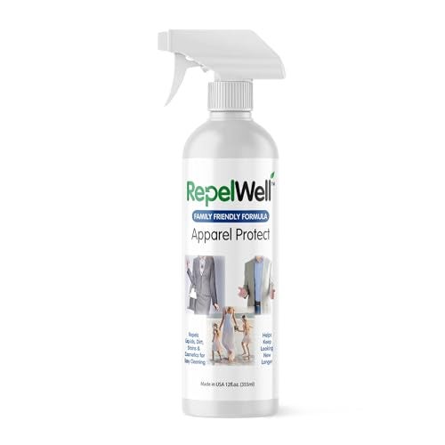 RepelWell Apparel Protect (12oz) Stain & Water Repellent Spray – Non-Toxic, Eco-Friendly, Pet-Safe Sprays for Clothing & More - Image 1