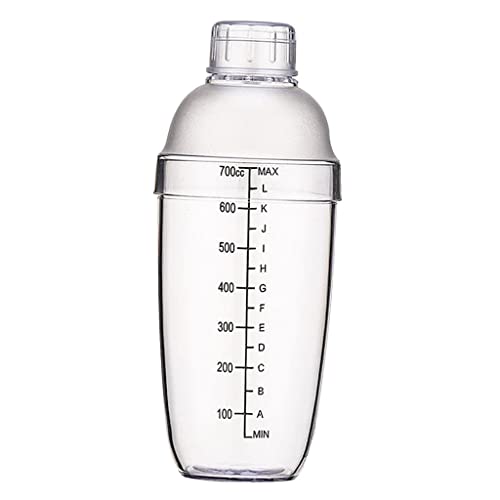 CALANDIS® Cocktail Shaker - Clear Matte Bottle Bar Pub Drink Party Supplies 700cc - Image 2