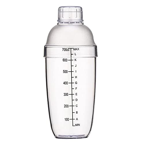 CALANDIS® Cocktail Shaker - Clear Matte Bottle Bar Pub Drink Party Supplies 700cc - Image 3