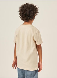 Styli Graphic Print Round Neck T-Shirt  - Image 4