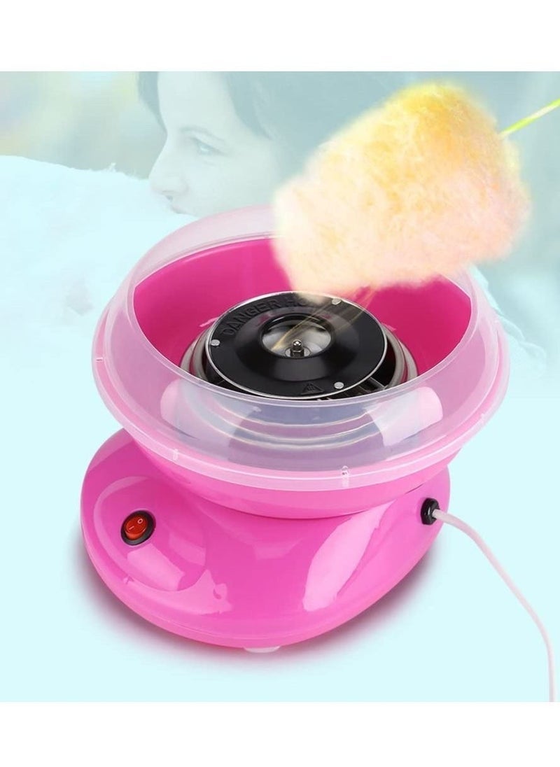 Gravity Cotton Candy Machine,450W Mini Electric Maker, DIY Sugar Floss Machine, Suitable for Parties, Cookouts, or Just a Special Surprise!(Pink)  - Image 2