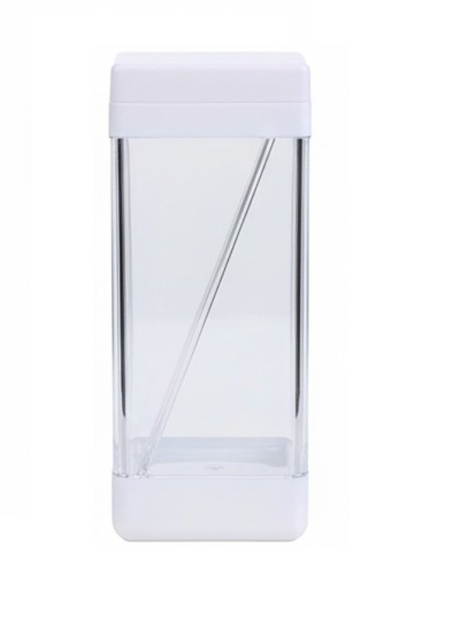 Daiso SK Double Seasoning Case, White Kitchen Spice Box, Dual Compartment Seasoning Container for Salt, Sugar, Spices & Condiments Storage - Image 3
