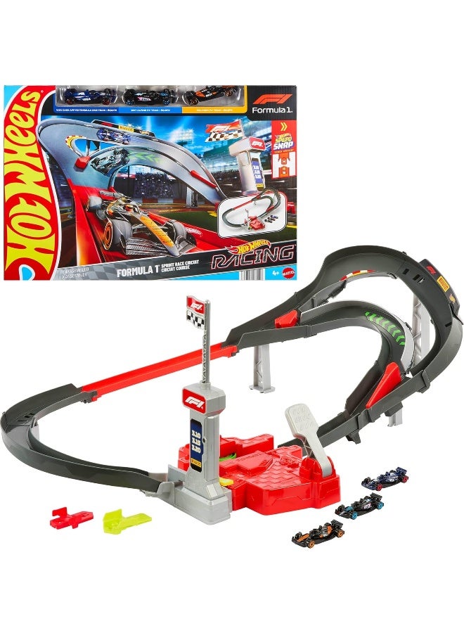Hot Wheels مجموعة مسار سباق فورمولا 1 من هوت ويلز ريسينغ - Image 1