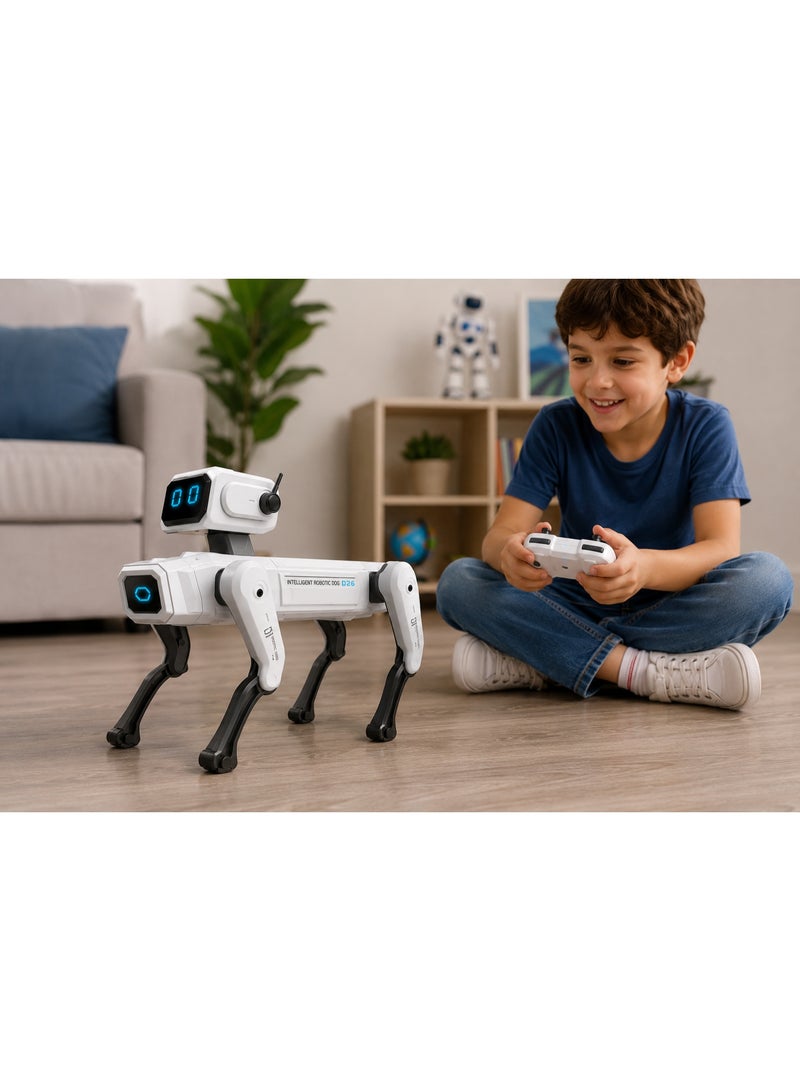 Remote Control Intelligent Robot Dog For Kids, Gesture & Voice Control, Multi-Action Interactive Robot, Rechargeable Battery, Rc Controller Included, Ages 8+ - Image 2