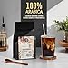 Inspired Coffee Co Snickerdoodle Flavored Cold Brew Coarse Ground Coffee Beans  Medium Roast  Low Acid Coffee Smoother Taste  100 Arabica  12 oz Resealable Bag - Image 4