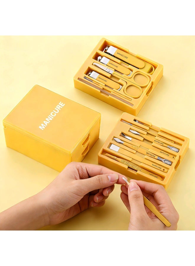 MANICURE مجموعة قص الأظافر متعددة الوظائف للمنزل - Image 3