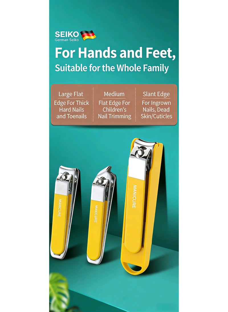 MANICURE مجموعة قص الأظافر متعددة الوظائف للمنزل - Image 5