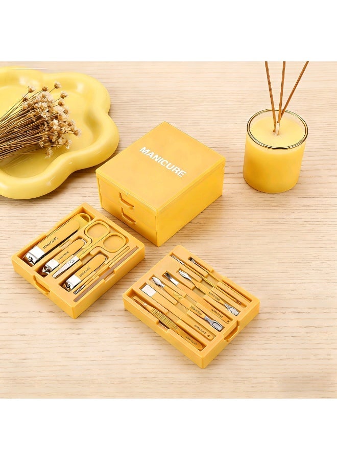 MANICURE مجموعة قص الأظافر متعددة الوظائف للمنزل - Image 1