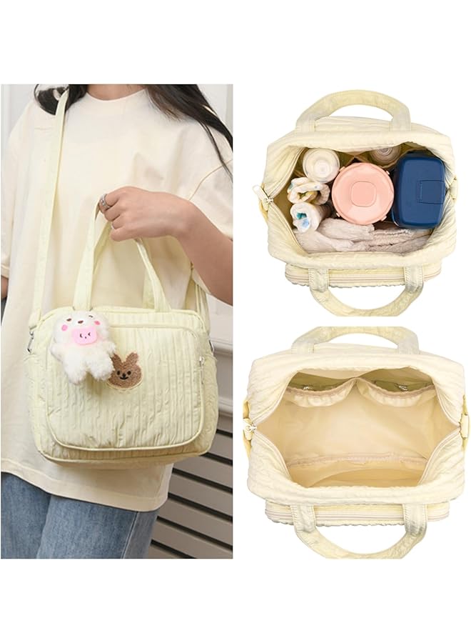 erorex Baby Diaper Bag Tote Mommy Bag Cute Baby Nappy Bag Travel Diaper Tote Maternity Bag Multifunction - Image 5