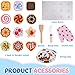 KMTJT Wooden Cookie Play Food Set for Kids Kitchen Accessories Food Toys for Toddlers Pretend Play Slice and Bake Gifts for 3 4 5 Years Old Girls and Boys Toddler Learning Toy Chocolate - Image 4