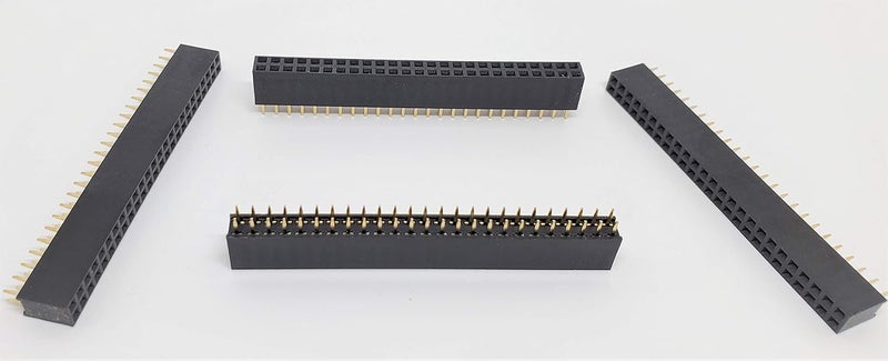 Connectors Pro 25-Pack 50P 2.54mm 0.1" Pitch PCB Female Pin Headers - Image 3