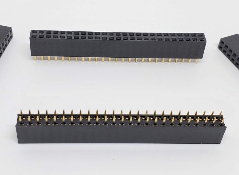 Connectors Pro 25-Pack 50P 2.54mm 0.1" Pitch PCB Female Pin Headers - Image 4