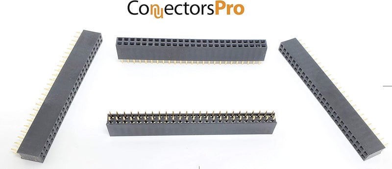 Connectors Pro 25-Pack 50P 2.54mm 0.1" Pitch PCB Female Pin Headers - Image 5