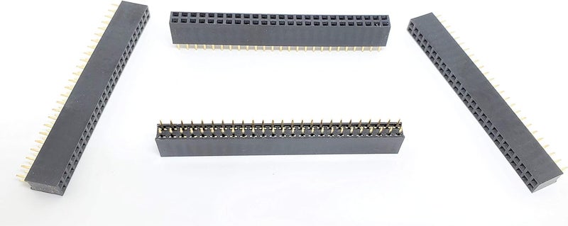 Connectors Pro 25-Pack 50P 2.54mm 0.1" Pitch PCB Female Pin Headers - Image 1