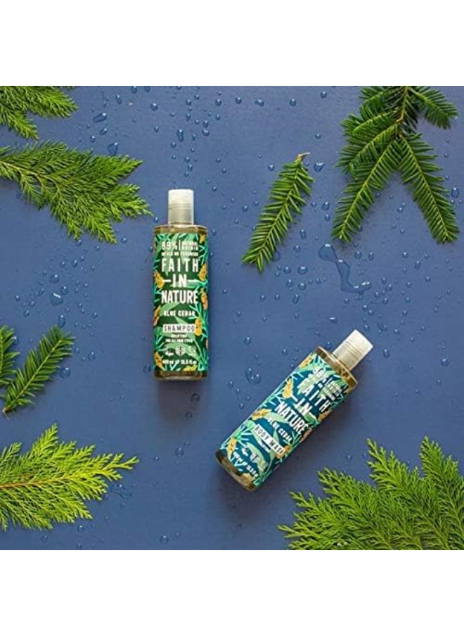 Faith in Nature Blue Cedar Body Wash  - Image 3