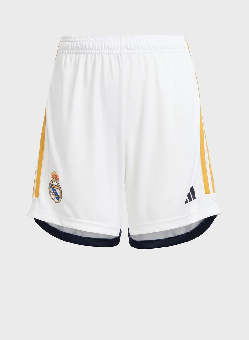 Adidas Real Madrid 23/24 Home Shorts Kids