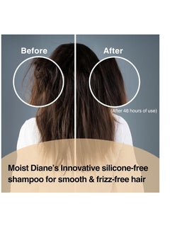 Moist Diane Moist Diane Natural Hydrating Hair Shampoo with Pump for Men & Women, Organic Keratin Japanese Moisturizing Shampoo for Dry Scalp, Silicone & Sulfate Free, Extra Volume & Scalp 15.2 fl oz/450 ml  - Image 4