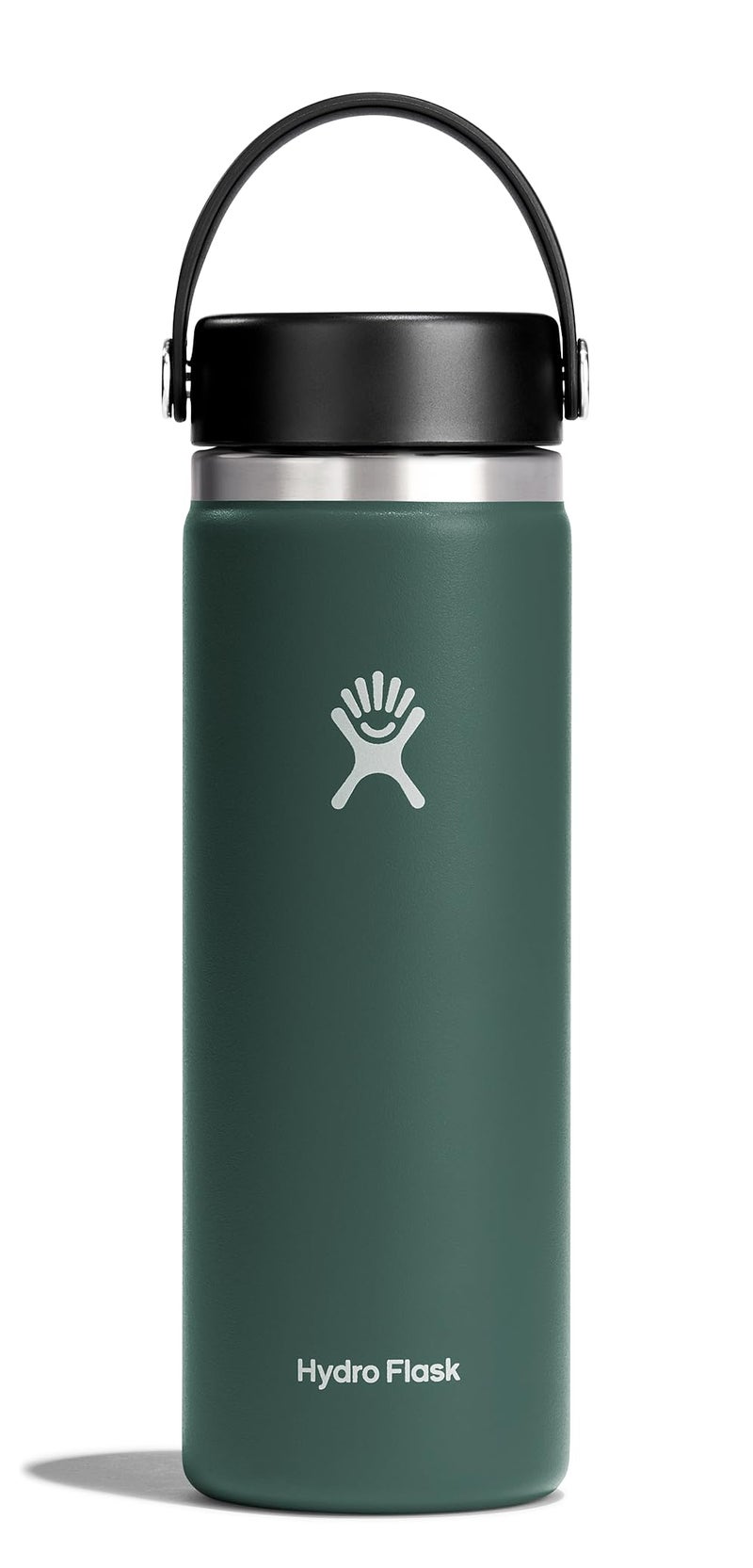 Hydro Flask 20 Oz Wide Mouth Flex Bottle  Stainless Steel Insulated Water Bottle  Leakproof  Cupholder-friendly  Double Wall - Image 1