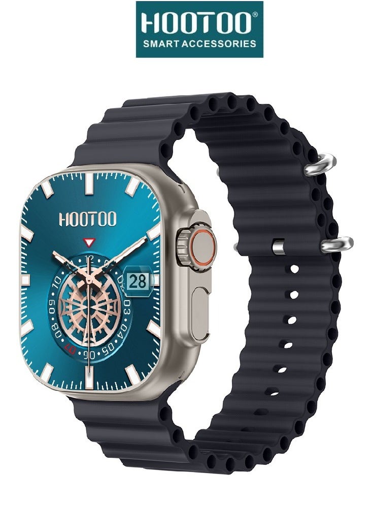 HooToo - Ultra HooToo Smartwatch with a 4G SIM card and camera and, receiving and answering calls, and Built In Wifi GPS Bluetooth Fitness Tracker - Image 1