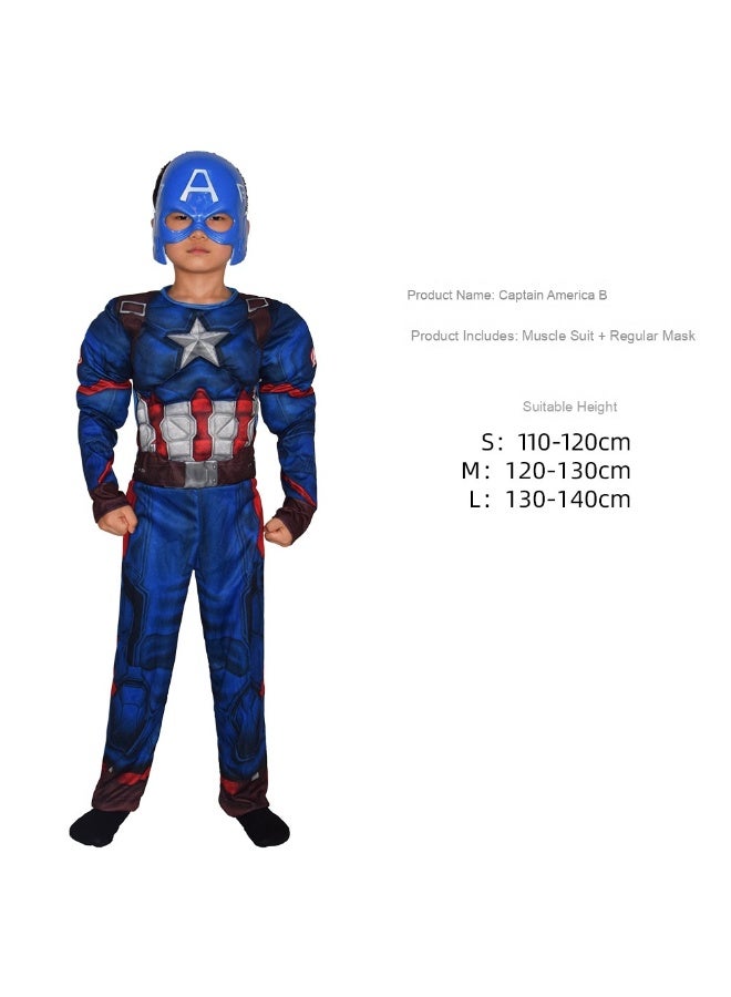 Halloween Children's Captain America Costume