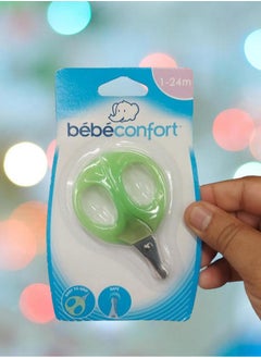 BEBE COMFORT Safety Scissors Short Blades Green  - Image 2