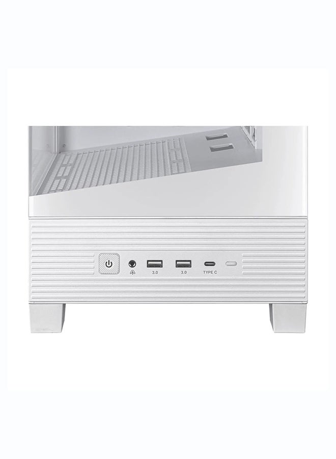 انفني ارك INFINIARC 5060 جهاز كمبيوتر مكتبي للألعاب (إنتل كور ألترا 5، بطاقة رسومات RTX 5060 8G، ذاكرة DDR5 بسعة 16GB، SSD بسعة 1TB، لوحة أم B860، صندوق ASUS A31، مبرد هوائي رقمي ARGB، مزود طاقة 750W Gold، ويندوز PRO) أبيض - Image 5