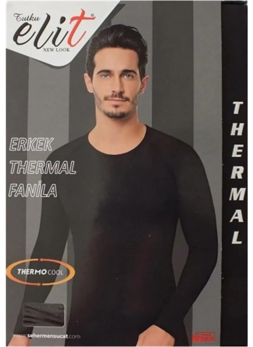 Tutku Elit Men's Thermal Top Long Sleeve Undershirt Undershirt 1307 - 3 Pieces