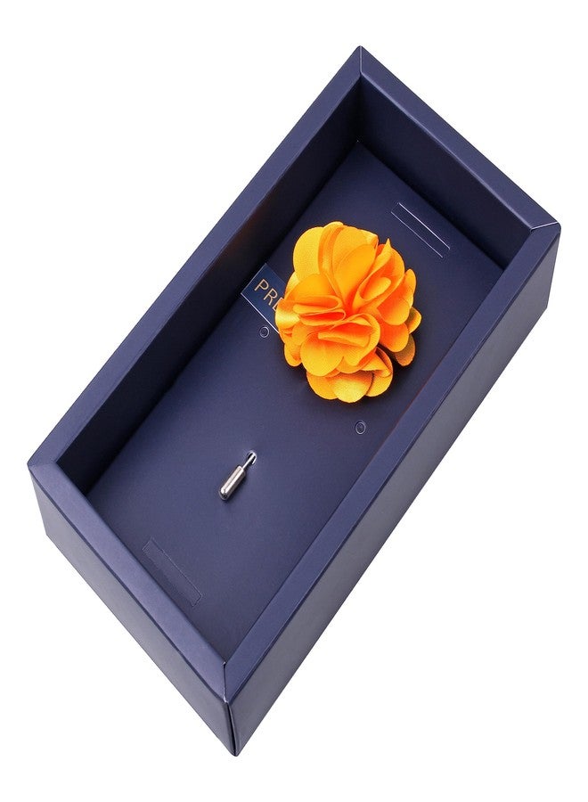 Peluche Ornamental Treat - Yellow Colored Brooch/Lapel Pin for Men - Image 4