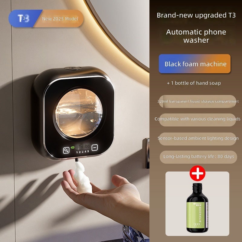 T3 Smart Automatic Sensor Soap Dispenser for Hand Washing, Wall-Mounted with Foam and Gel Options - Image 1