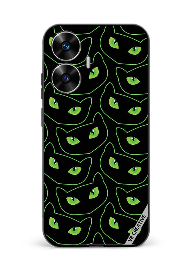 VR CREATIVE Protective Case Cover For Realme C55 Mix Pattern Design Multicolour - Image 1