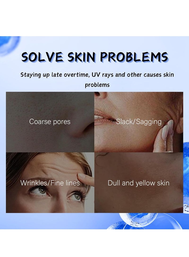 Posealing Blue Copper Peptide Face Serum ,Blue Peptide Skin Care ,Anti Aging Serum for Face Scincare ,Peptide Moisturiser,Face Skin Care for Women Face Serum 50g - Image 5