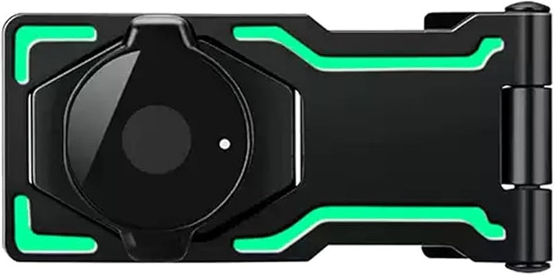 Lockable Hasp Zinc Alloy Cabinet Drawer Door Keyless Fingerprint Keyed Lock Color B - Image 5